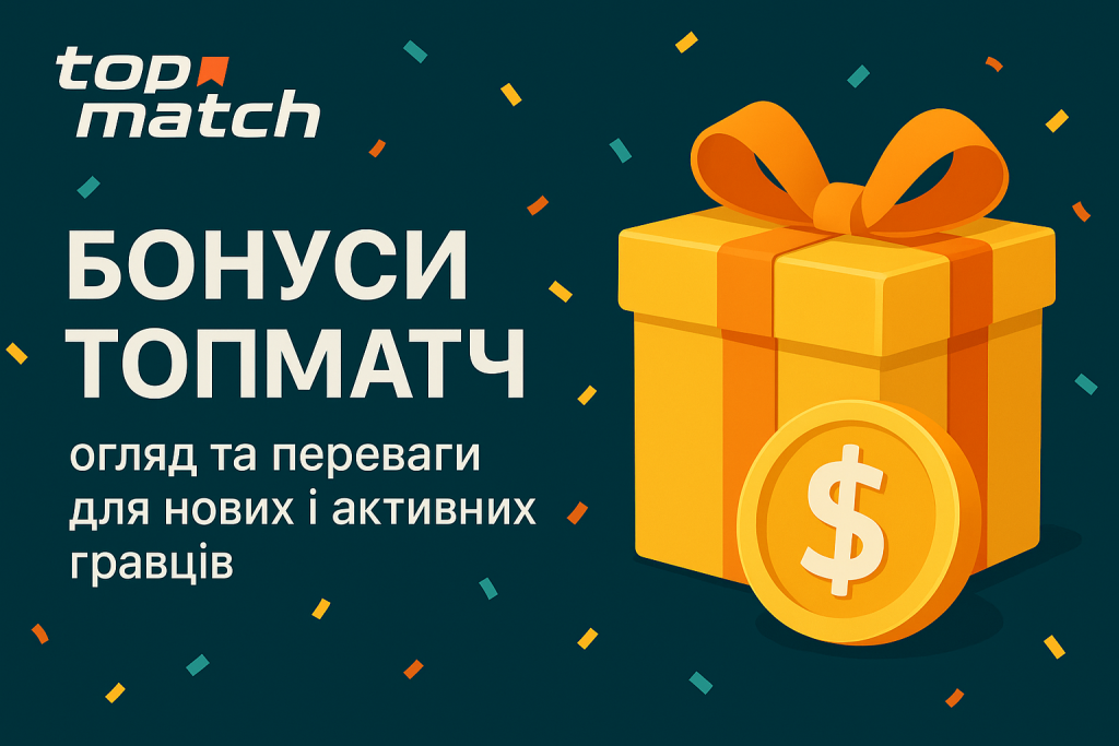 Переваги бонусів Топматч
